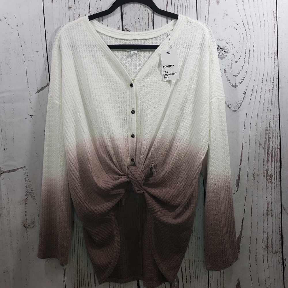 Kohls Sonoma XXL Super Soft Top NWT
